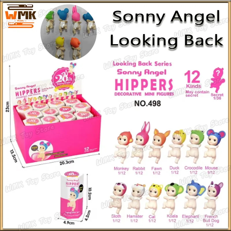 Minso Sonny Angel Anime Figures Looking Back Series Action Figurine 20th Anniversary Hippies Review Anime Characters Custom