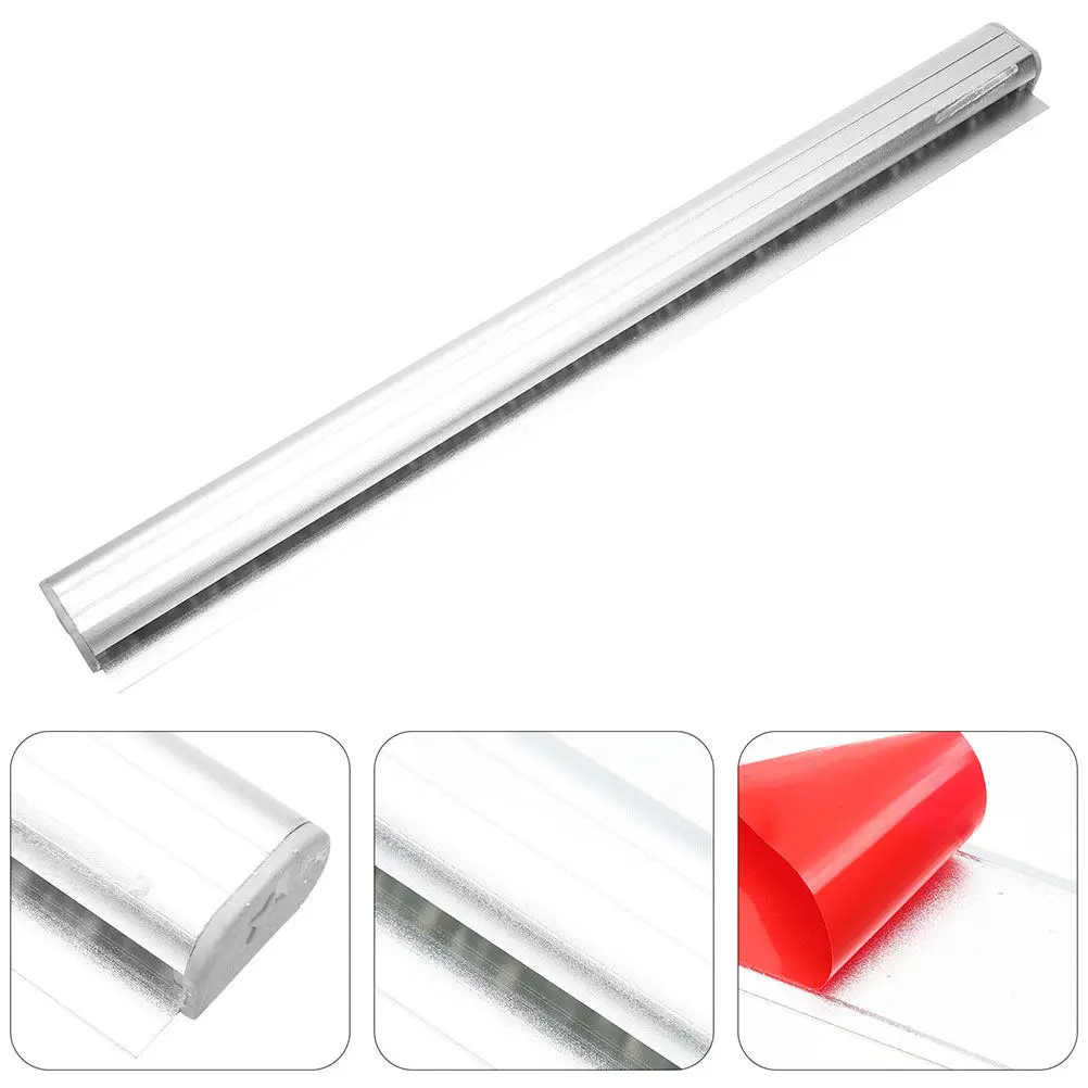 2Pcs Aluminum Alloy Slide Check Rack Kitchen Order Holder No Punch Receipt Ticket Holder for Restaurant Cafe Bar