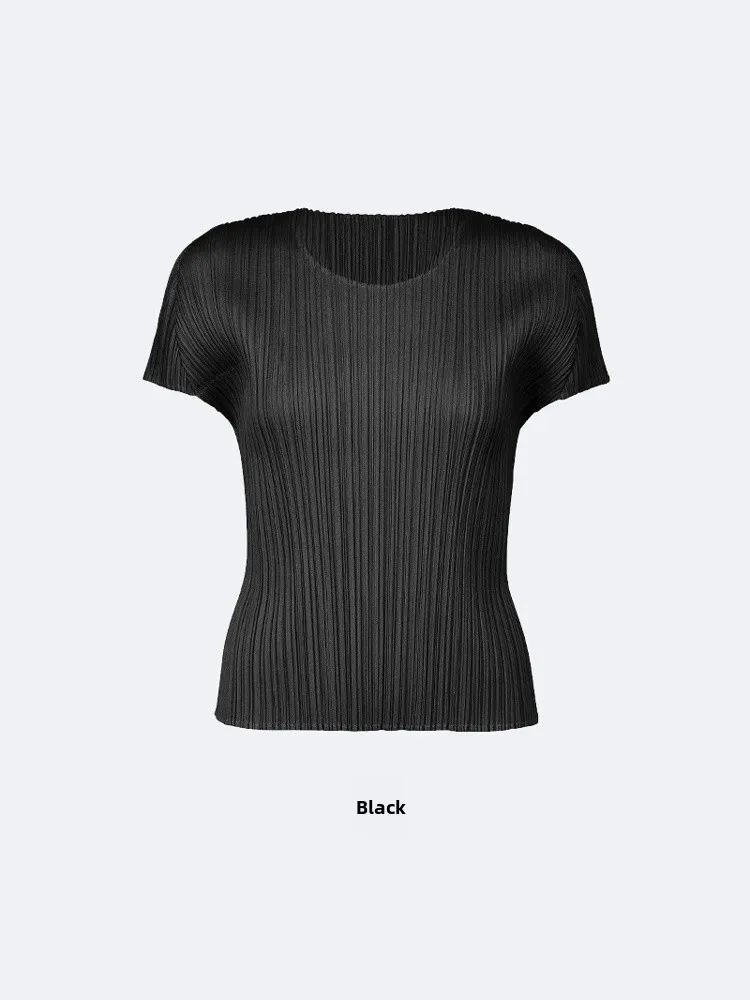 

Slimming Effectiven Basic ort Sve round Ne T-irt Inner Wear Folding JK4 Commute Sle Polyester Fiber Summer Co...