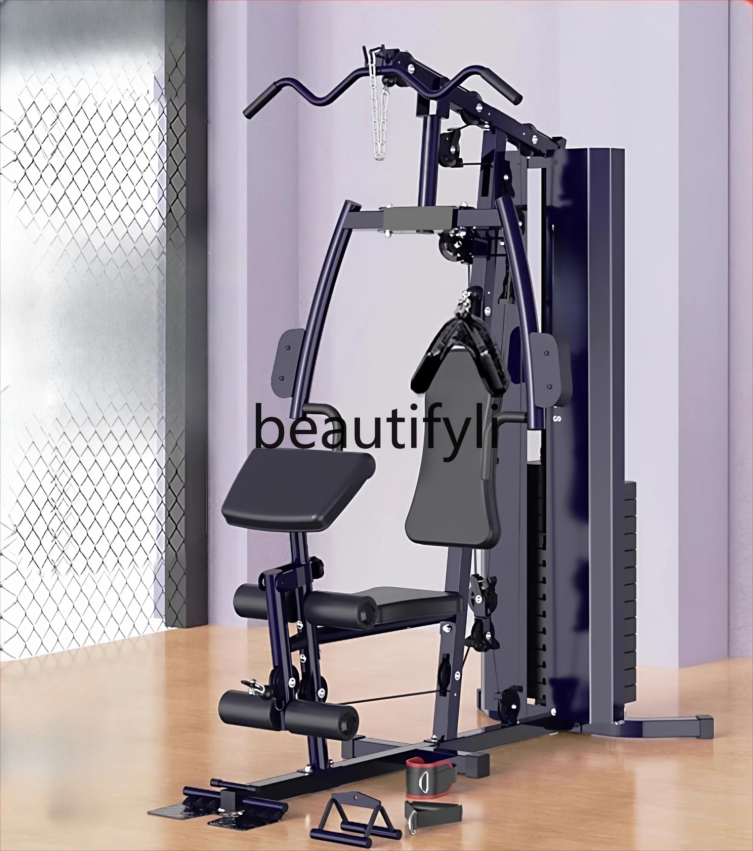 

Single station comprehensive, multi-functional fitness equipment household sports fitness equipment combination set