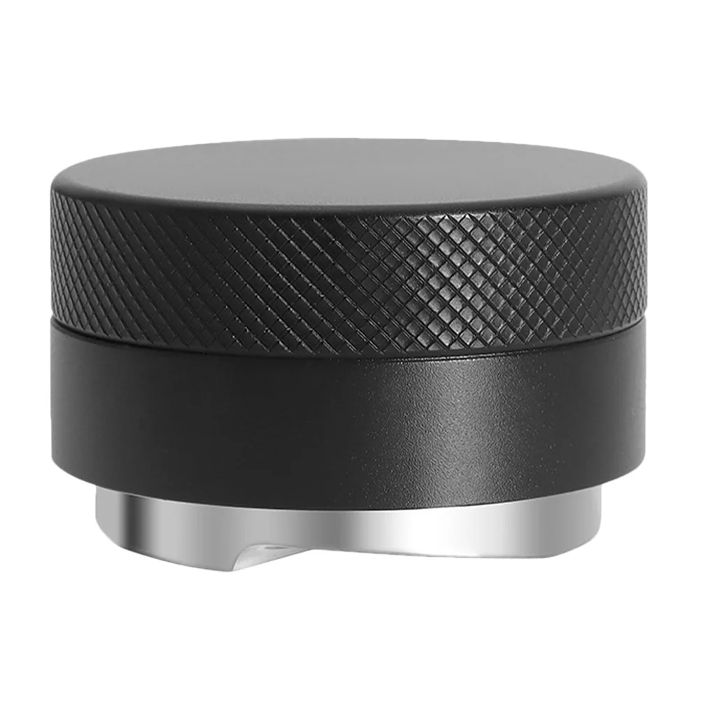 Coffee Distributor For Espresso Machines Stainless Steel Base Nonslip Handle Low Profile Design Leveler