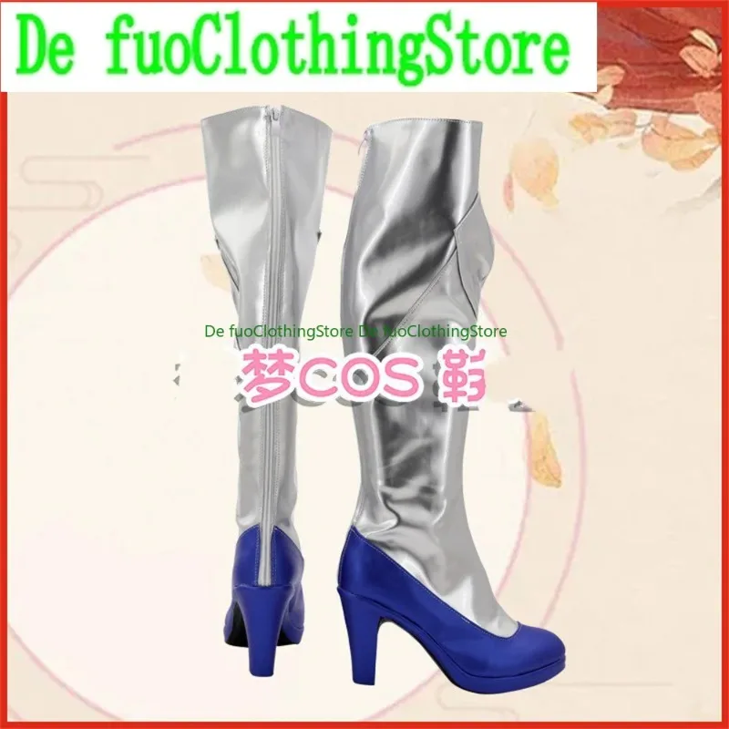 Defuo FGO Fate Grand  Alterego Cosplay Shoes Boots Game Anime Game Role-playing Halloween Party Props Shoes Boots