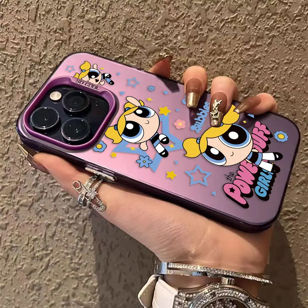 Cartoon The P-Powerpuff Girls Cover Phone Case For OPPO REALME 13 12 11 10 9 9I 8 8IC65 C63 C53 C35 C33 C31 C21Y Hard Case Funda