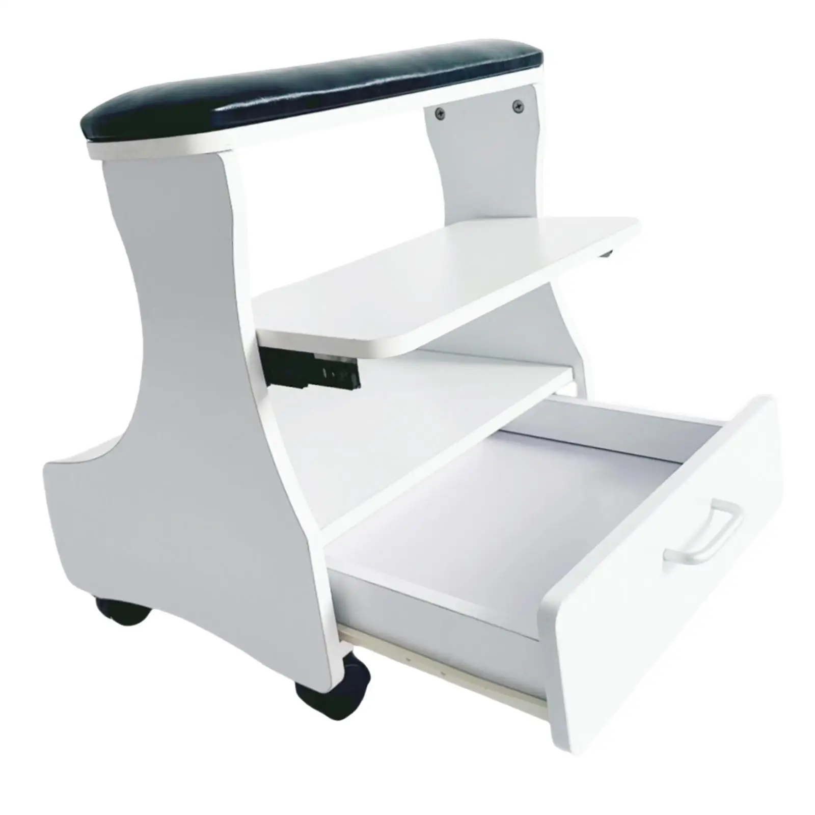 Pedicure Foot Rest Massage Stool Non Slip Comfortable Portable Ergonomic Beauty Footrest Foot for Hair Salons