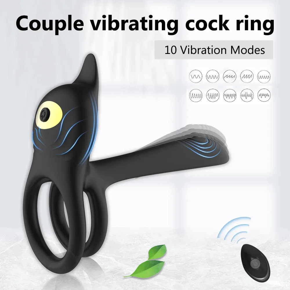 Vibrating Cock Ring for Men Peni Anal Adult Prostate Sex Remote Control Man Massager Sexual Vibrator Vibratorl Products Toys view 2