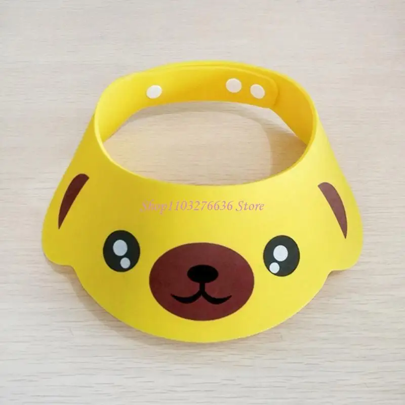 Adjustable Baby Shower Hat Toddler Kids Shampoo Bathing Shower Cap Waterproof Wash Hair Shield Caps for Baby Care