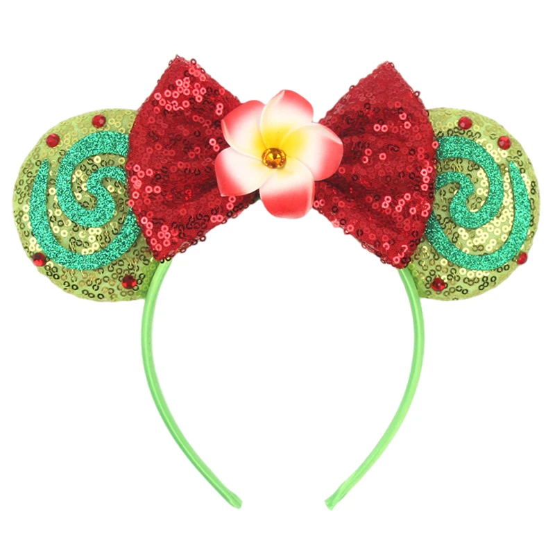Nieuwe Kerst Halloween Muis Oren Hoofdband Cartoon Pailletten Strikken Hoofdband Verjaardagsfeestje Prinses Cosplay Kostuum Voor Vrouwen Volwassen