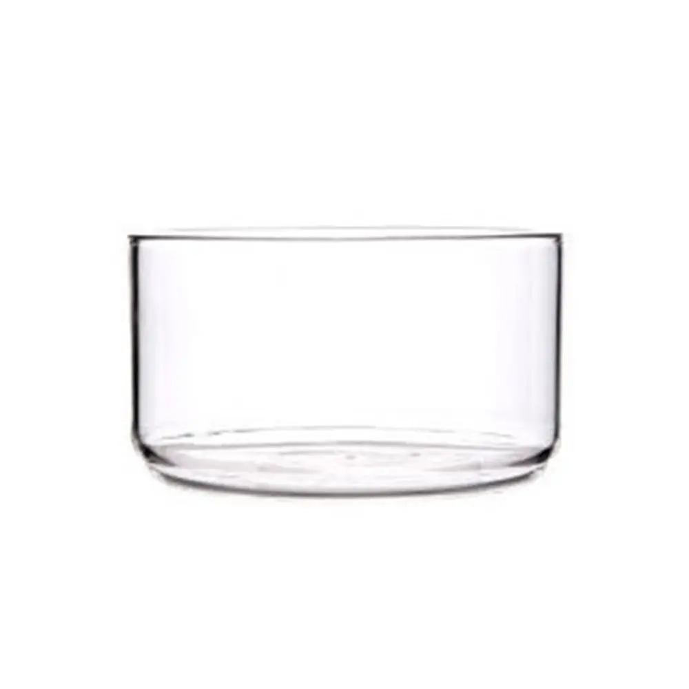 

Elegant Lid Fresh Salad Bowl Durable Bamboo Cover Glass Container Easy To clean Stackable Stacking Tea Jars Trifle