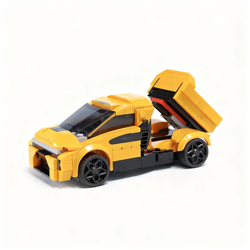 

NEW 290PCS MOC City Champions Super Car Dumporsche Truck Model Technology DIY Assembly Building Blocks Display Birthday Gift Set
