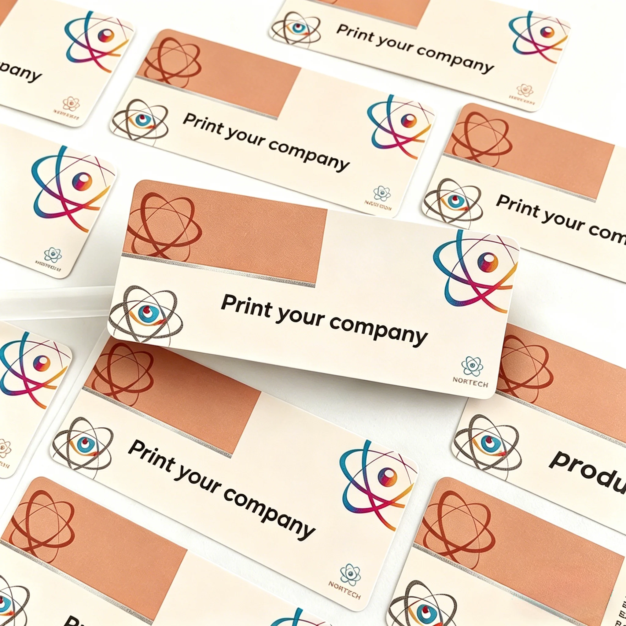 Custom Waterproof Vinyl Stickers Paper Packaging Boxes for 3ml 5ml 10ml Small Cosmetic Perfume Vials Bottles view 2