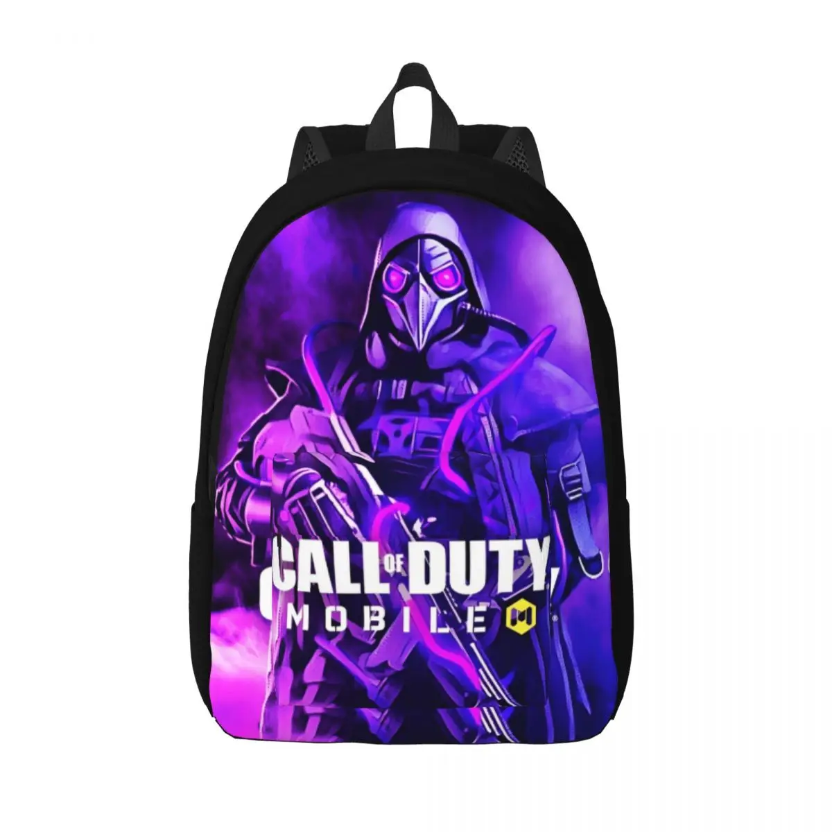 

Ghost Modern Warzone Backpack for Men Women Cool High School Work Daypack Game Gamer Laptop Shoulder Bag Sports