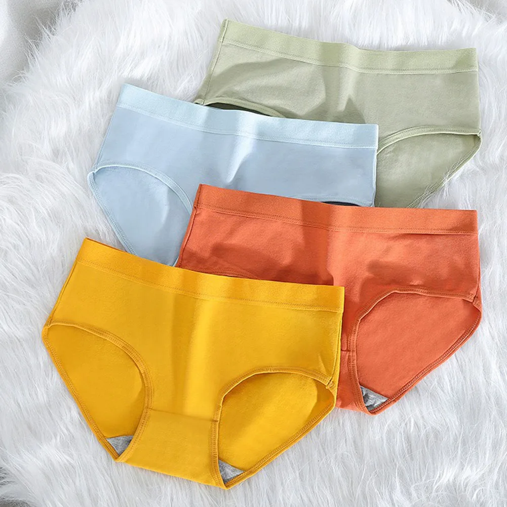 

All Seasons Women's Briefs Shorts Lingerie Comfortable Elastic Intimate Underwear Female Girls Knickers Panties