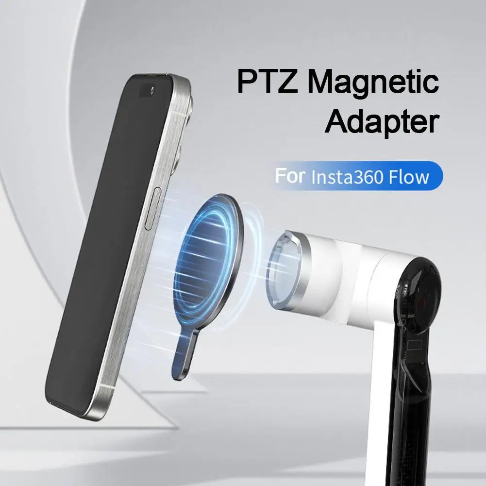 For Insta360 Flow Magnetic Phone Holder for MAGSAFE Adapter For iPhone 15 14 13 12 Android Smatphone Handheld