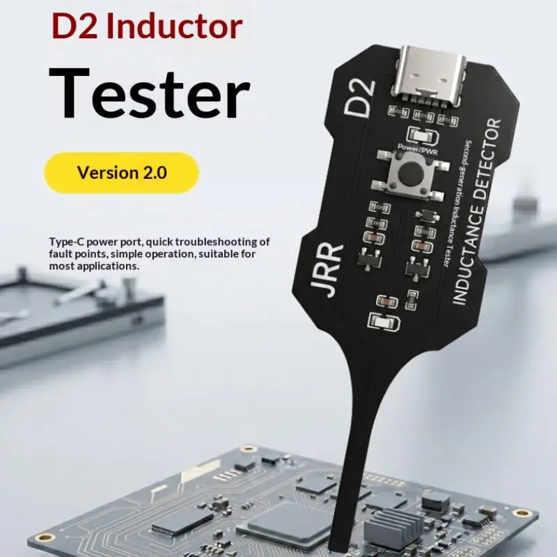 V2.0 Type-C Inductance Tester Comprehensive Phone Mainboard Analyzer for Repair Technicians and Electronic Labs