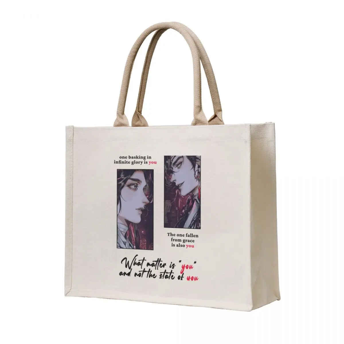 

TGCF Quotes Tote Bag shopper bag women canvas shopper bag woman female tote custom