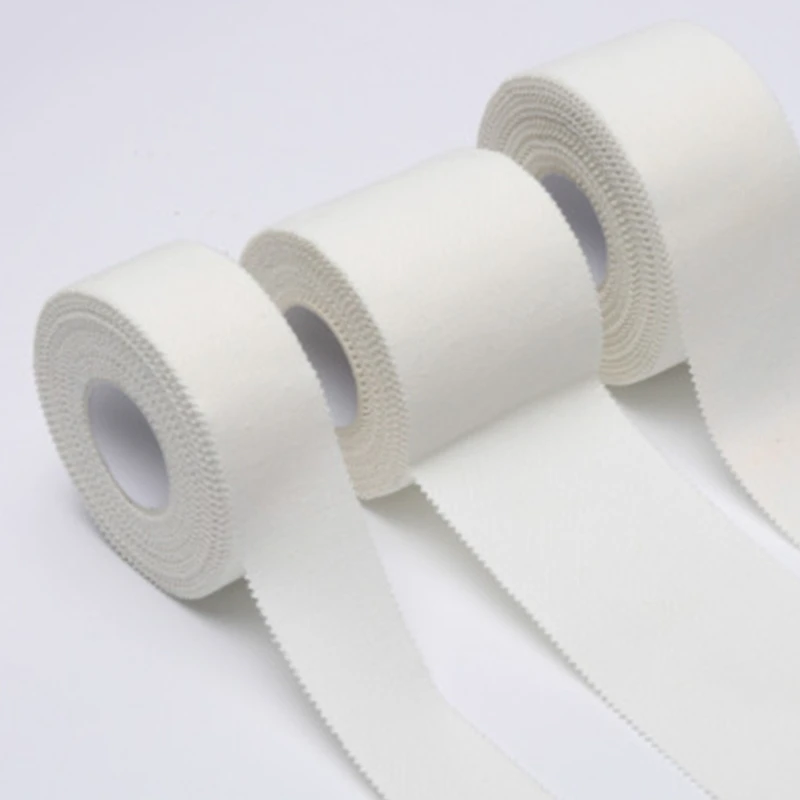 YD61 9m White Athletic Tape Blister Prevention Tape for Ankle Foot Wrist Elbow Hand Self Adhesive Sports Tape Football Tape