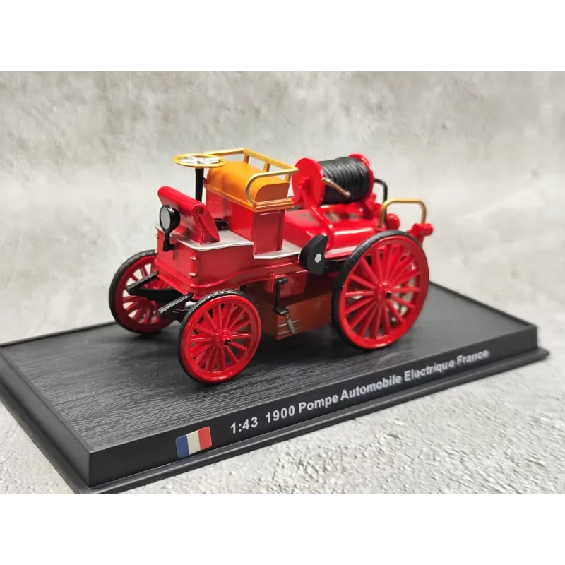 

Литой под давлением AMER масштаб 1/43 1900 Pompe, автомобильный Eletrique, модель пожарной машины из французского сплава, Коллекционная игрушка, подарок, сувенирный дисплей