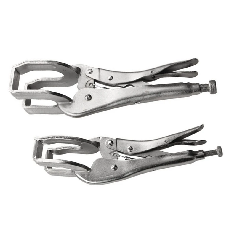 

AA46 Multi-Function Pipe Welding Butt Pliers Welding Pliers Tools Adjustable Grip Vise U-Shaped Welding Vise Grips