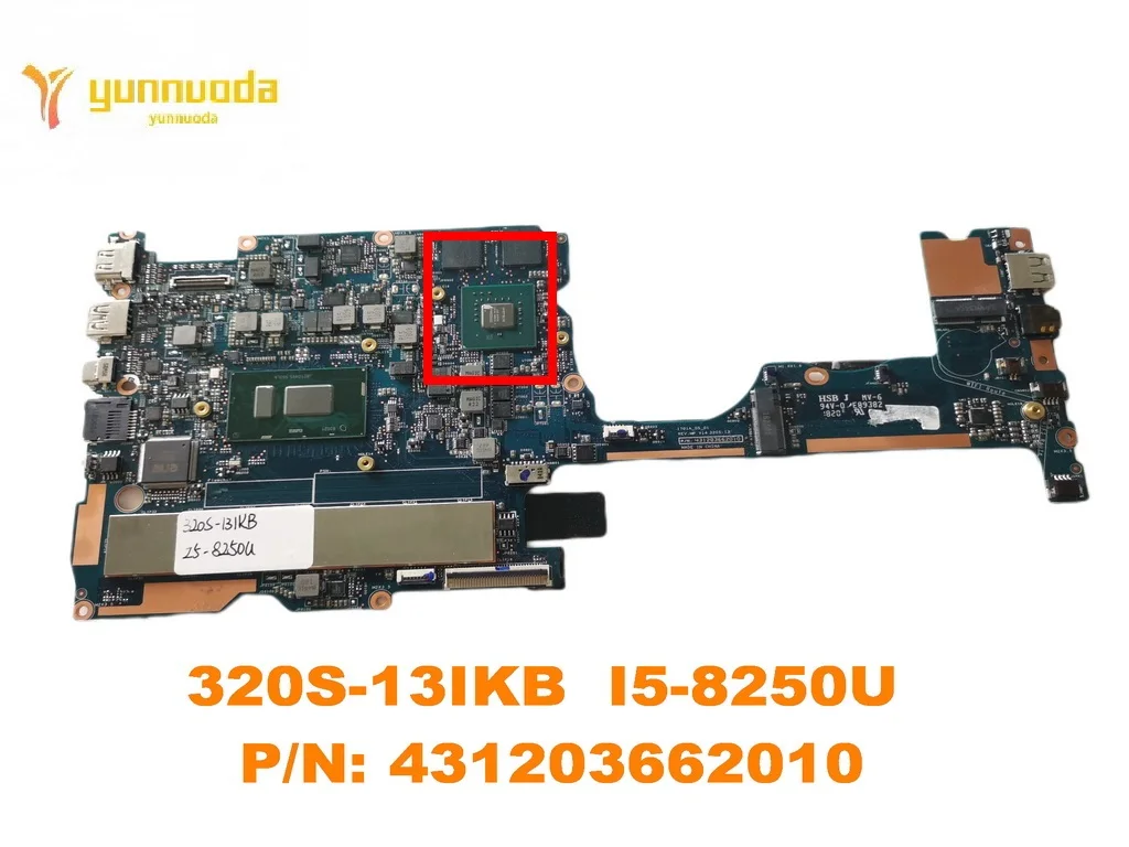 Original for Lenovo Ideapad 320S-13IKB Laptop  motherboard 320S-13IKB  I5-8250U  PN 431203662010 tested good free shipping