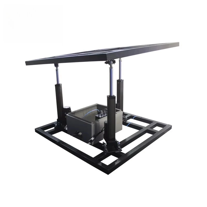 Dynamic Platform 6dof Car Train Driving Simulator Core Components Multi-Degree-of-Freedom Bearings Motor Series Cylinder