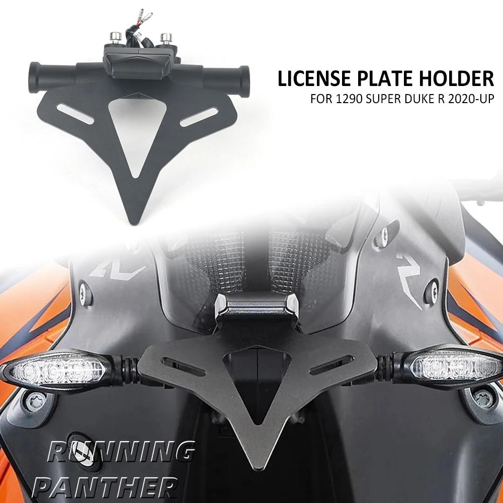 

Motorcycle Rear Short Tail Stock Tidy License Plate Holder Tailstock Bracket Kit For 1290 Super Duke R 2020 2021 2022 2023 2024