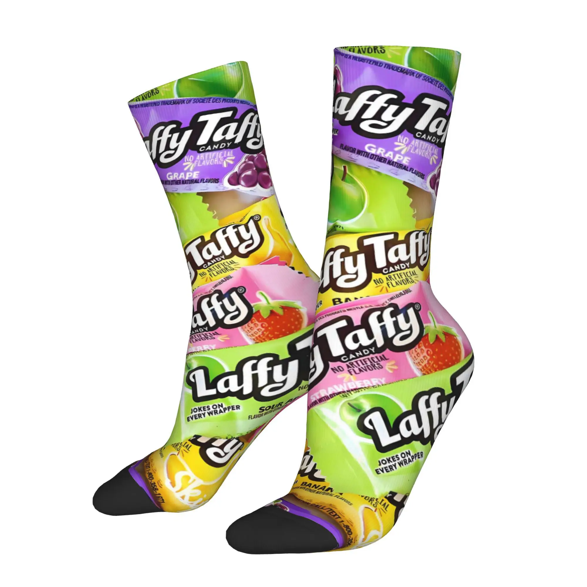

Носки Fruit Candy Toffee Laffy Taffy с принтом, мужские модные полиэстеровые носки