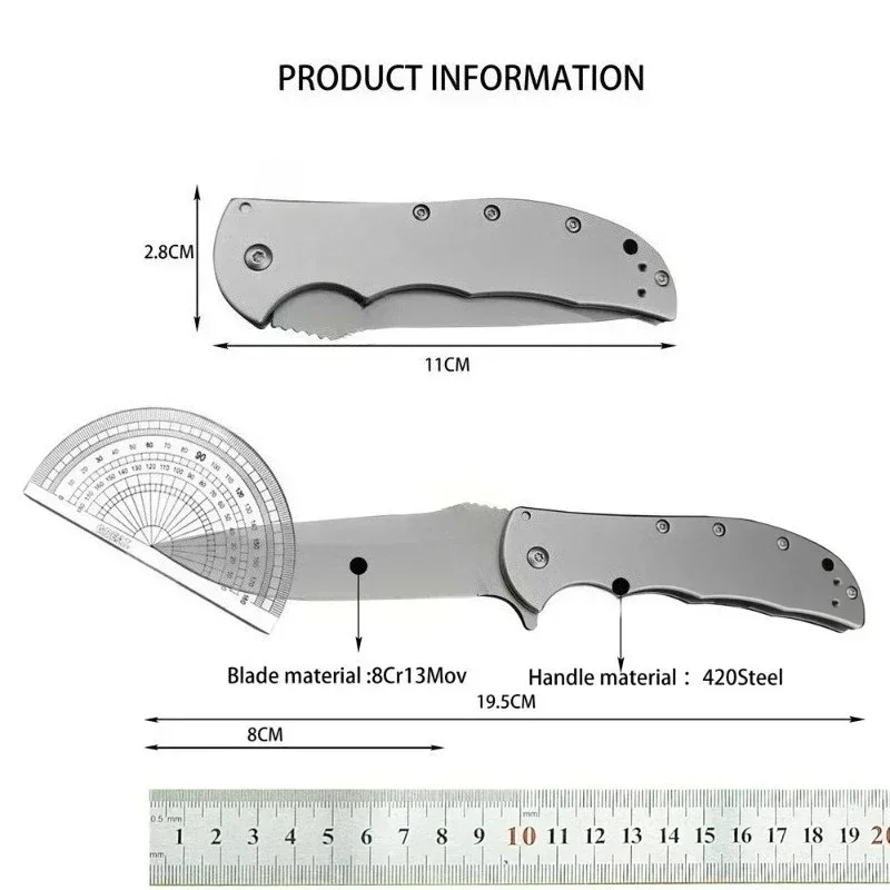 KS3655 Карманный складной нож 8cr13 Лезвие 420, стальная ручка, многофункциональные ножи edc, уличные Selbstverteidigung Survival, тактический нож