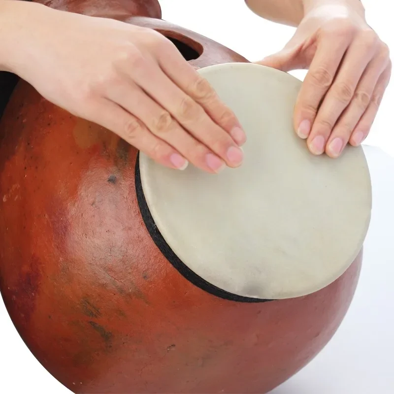 Urdu Drum Sheepskin Drums Sound Therapy Terre ASMR Urdu Drum Healing Yoga Meditation Wear-resistant Percussion Instrument