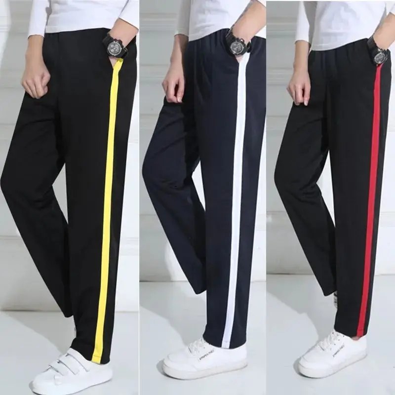 

ex Casual Striped Sweatpants Straight Leg Eighteen orts Youthful Vitali New Season Autumn Collection