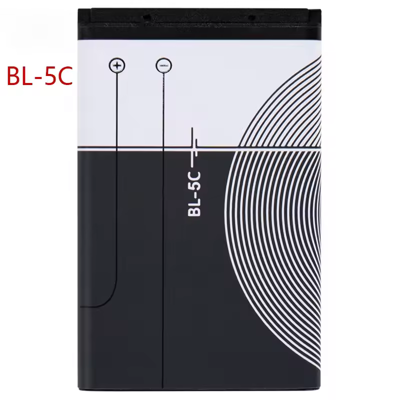 Phone Battery BL-4C BL-5C BL-4UL BL-5B BL-5J For Nokia 6100 6300 6260 6136S 2630 5070 C2-01 BL 4C BL 5C BL5C Battery
