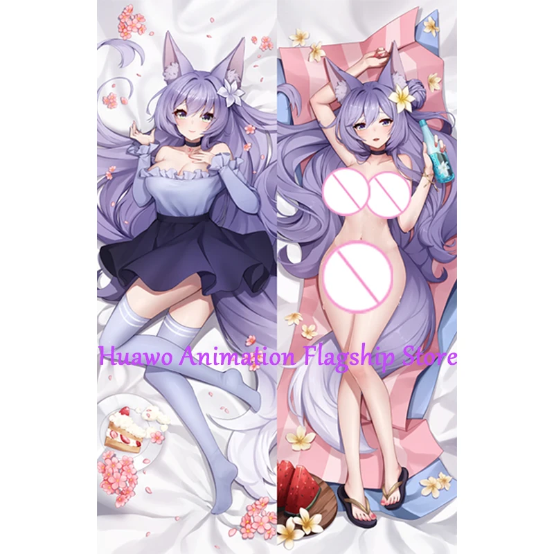 

Dakimakura Anime Pillow Cover Kaioura Double Sided Print 2Way Cushion Cover Xmas Gifts