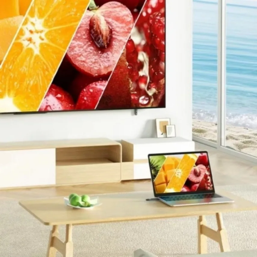 2024 4K 50M Wireless HDMI Video Receiver Transmitter Extender Adapter TV Stick Dongle for Camera Laptop PC to Monitor Projector