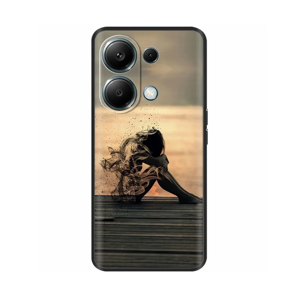 For Xiaomi Redmi Note 13 Pro 4G Case Silicone TPU Back Cover For Xiomi Redmi Note13 4G Cover Fundas Redmi Note13 Pro 4G Coque