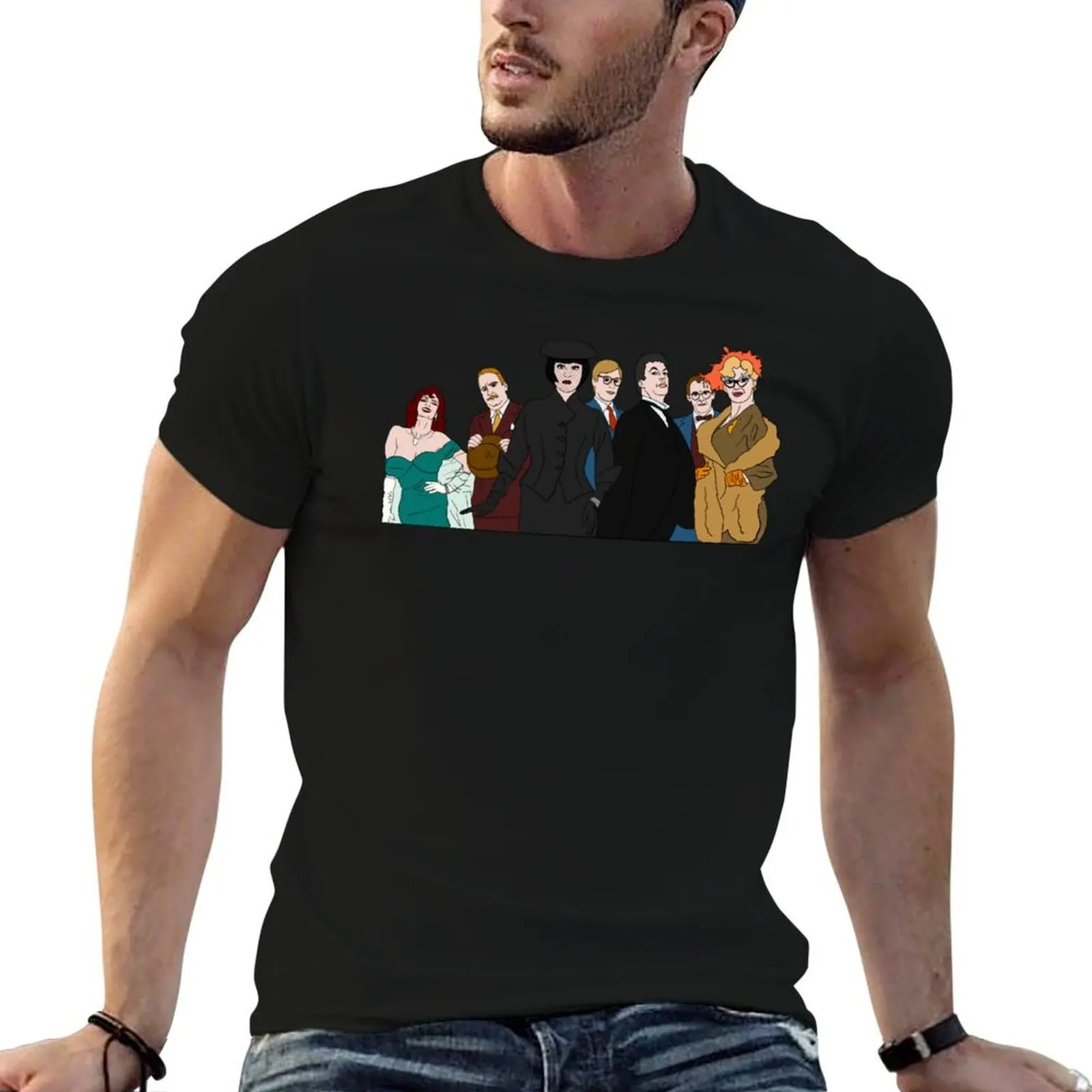 Clue T-Shirt Style urbain Décontracté à manches courtes