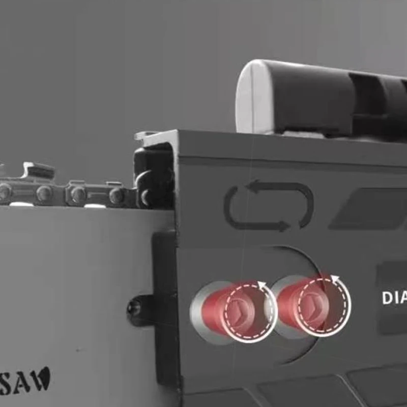 전기 체인 톱 범용 12 인치 조정 가능한 범용 M10/M12/M14 체인 톱 부품 변환기 앵글 그라인더 액세서리