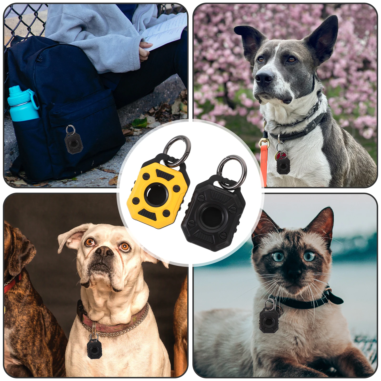 

2Pcs Protective Covers Durable Lightweight Shockproof Protective Cases Portable Covers for Wallet Keys Bags