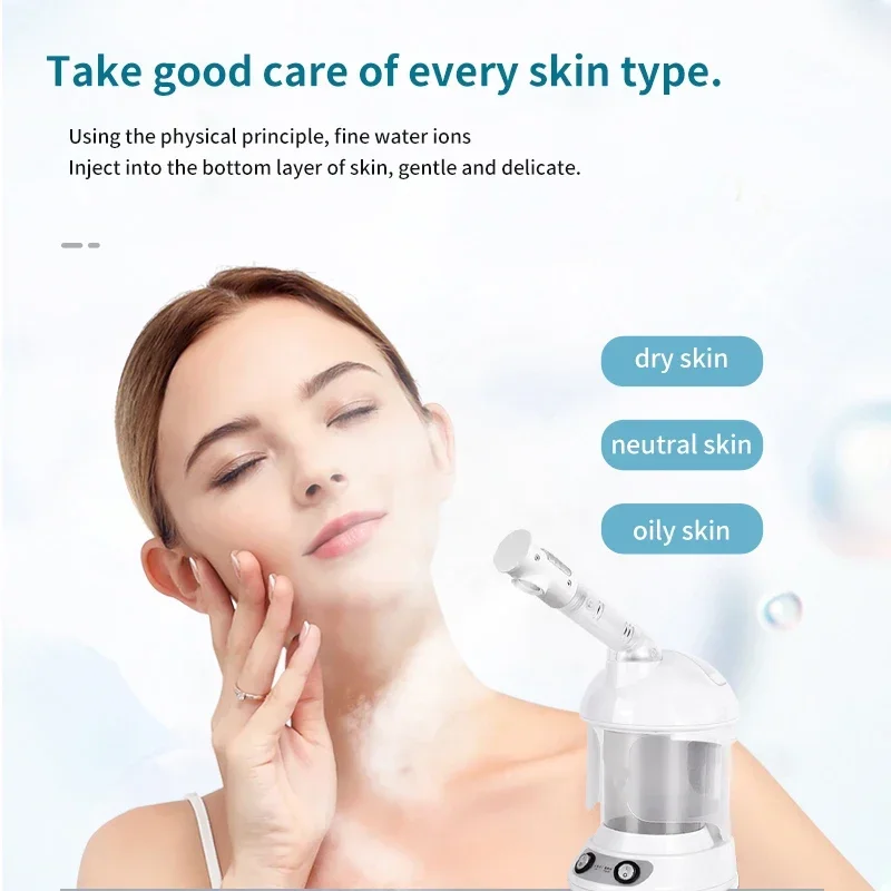 Face Spray Steam Relax Moisturizer Beauty Health Humidifier Steaming Herbal Vaporizer Facial Steamer Ozone Face Skin Care Tool