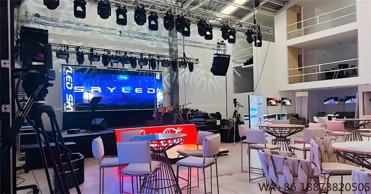 LED Professional Indoor Full Color P4.81  Display Screen Video Wall Advertising with Broadcast Control System Great Price