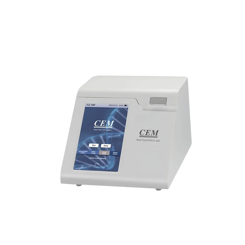 Cem Fz-100 China  Quality 16 Samples PCR Detection System Rt PCR Machine Real Time