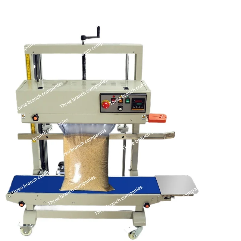 

FR-1100V Vertical Sealing Machine Load 15kg Automatic Film Aluminum Foil Plastic Bag PE Thick Heat Sealing