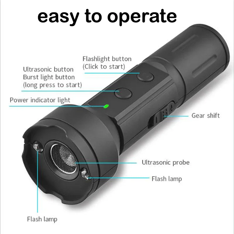 Rechargeable Ultrasonic Dog Bark Control Device - Safe and Effective Deterrent  Excessive Barking - Quiet and Gentle Training