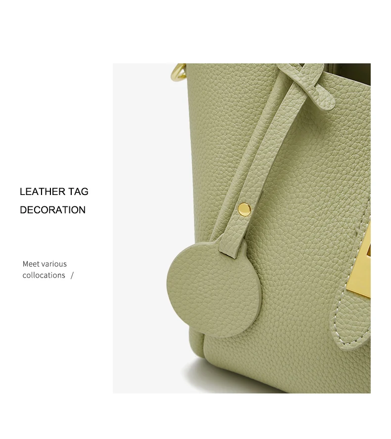 FOXER Damenhandtasche aus Spaltleder, Umhängetasche 2026, modische Damen-Crossbody-Tasche, leichte Luxus-Pendlertasche als Geschenk – Detail 6