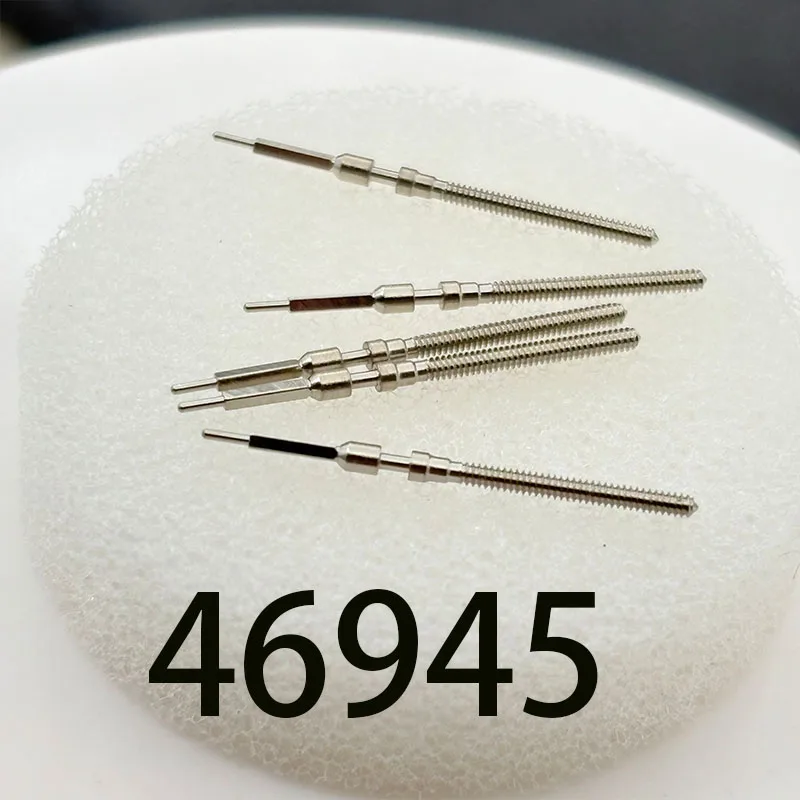 Watch accessory parts: 46945 stem, stem core, automatic lever, time adjustment shaft, mechanical movement accessory
