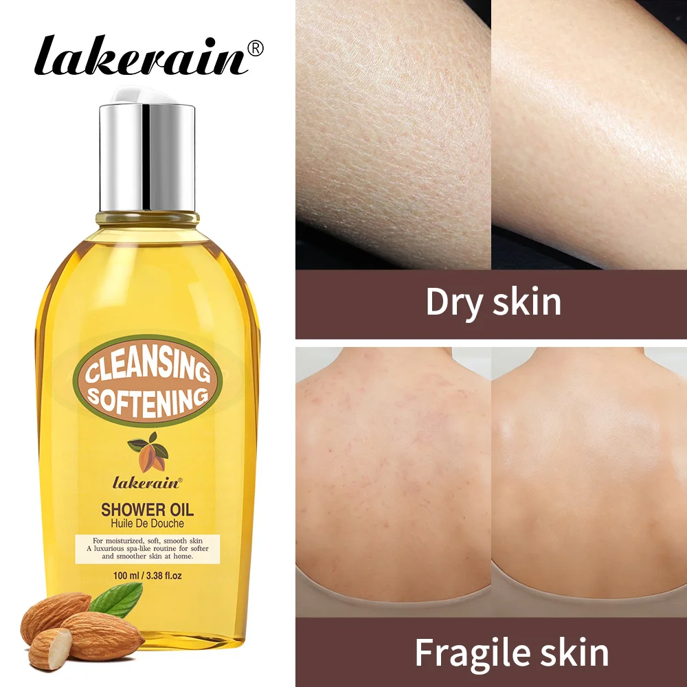 2-in-1 Bath Oil Body Cleaning Moisturizing Skin Dirt Remover Smooth Shower Gentle Cleanses Nourishes Oils For Bath Daily Care