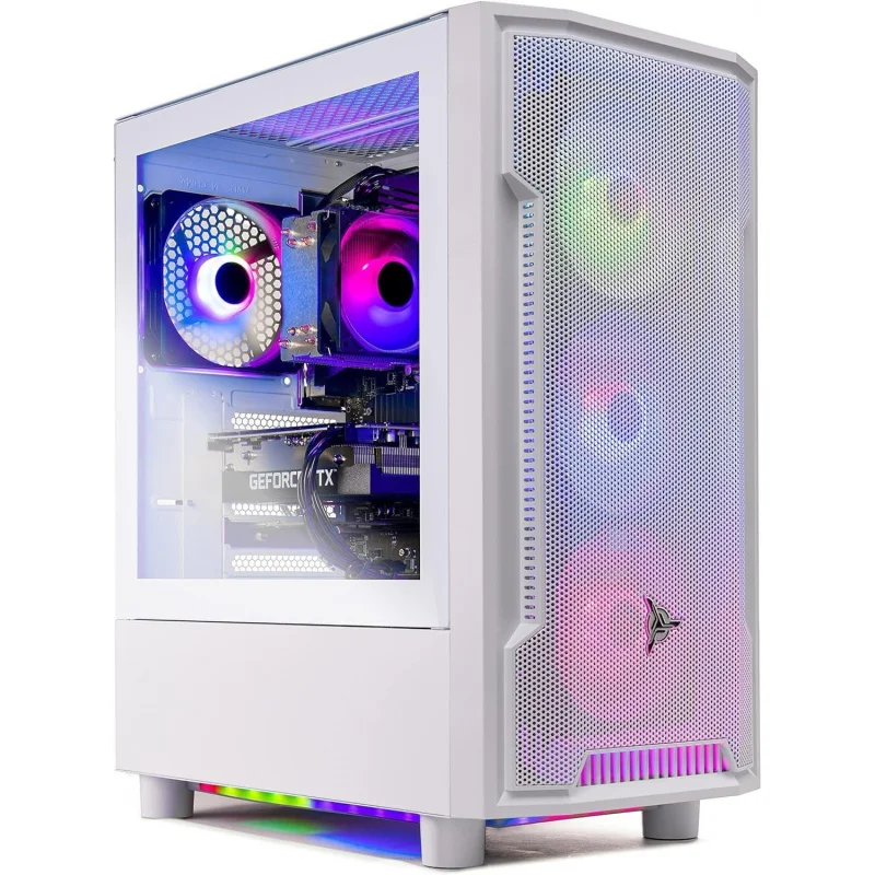 Archangel Gaming PC Desktop –  Core i5 12400F 2.5 GHz,  RTX 4070, 1TB NVME SSD, 16GB DDR4 RAM 3200, 75