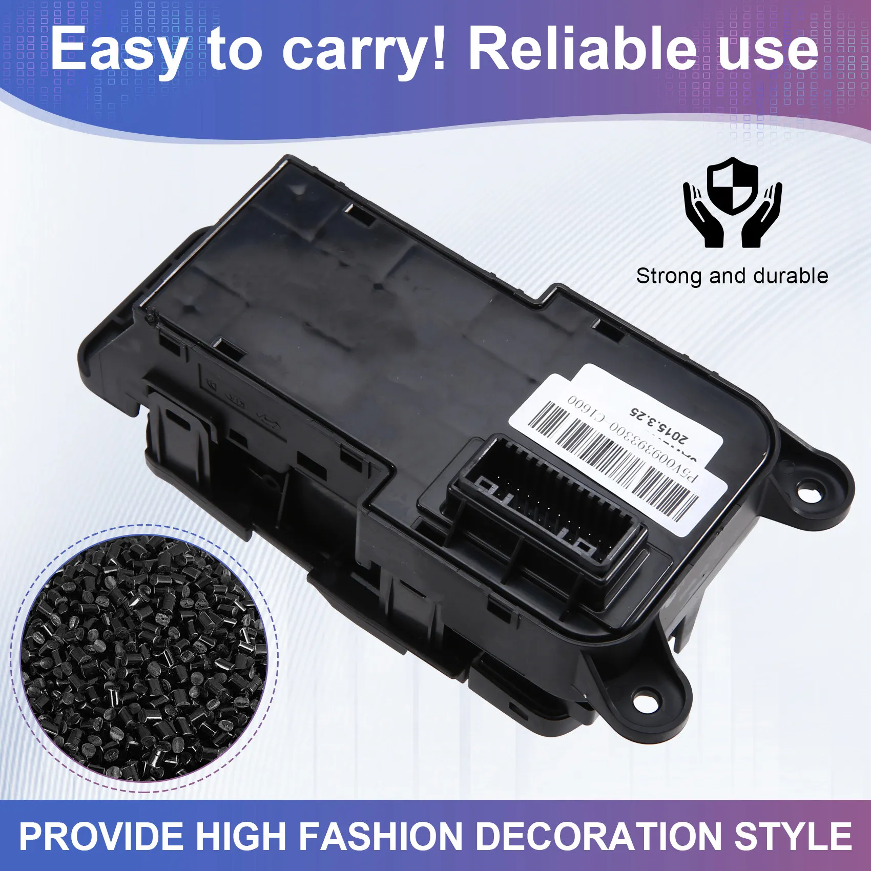

ABOK-Parking Brake Drive Switch Assembly Button Floor Console For Sonata LF 2015-2019 93300C1600