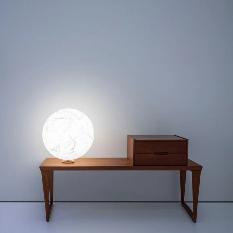Modern Nordic Paper Moon Floor Lamp Standing Light Home Decoration LED Chandelier for Living Dining Room Bedside Hotel Study Bar