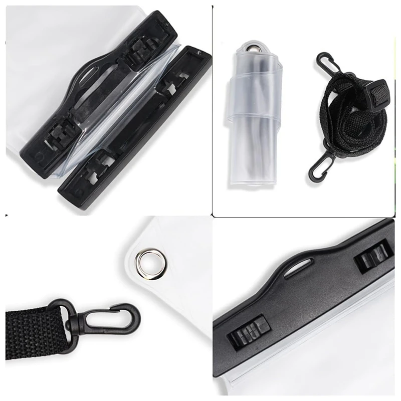 Walkie-Talkie Transparent Two-Way Radio Bag Protective Cover Multi-Purpose Handheld Waterproof