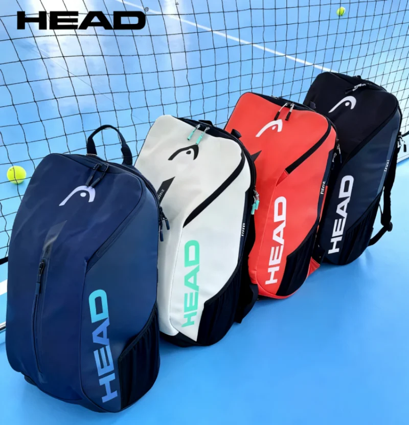 HEAD Tennis Bag TOUR TEAM Series Large-capacity Multifunctional Tennis Racket Backpack Sports Bag Tenis Padel Racket Bag