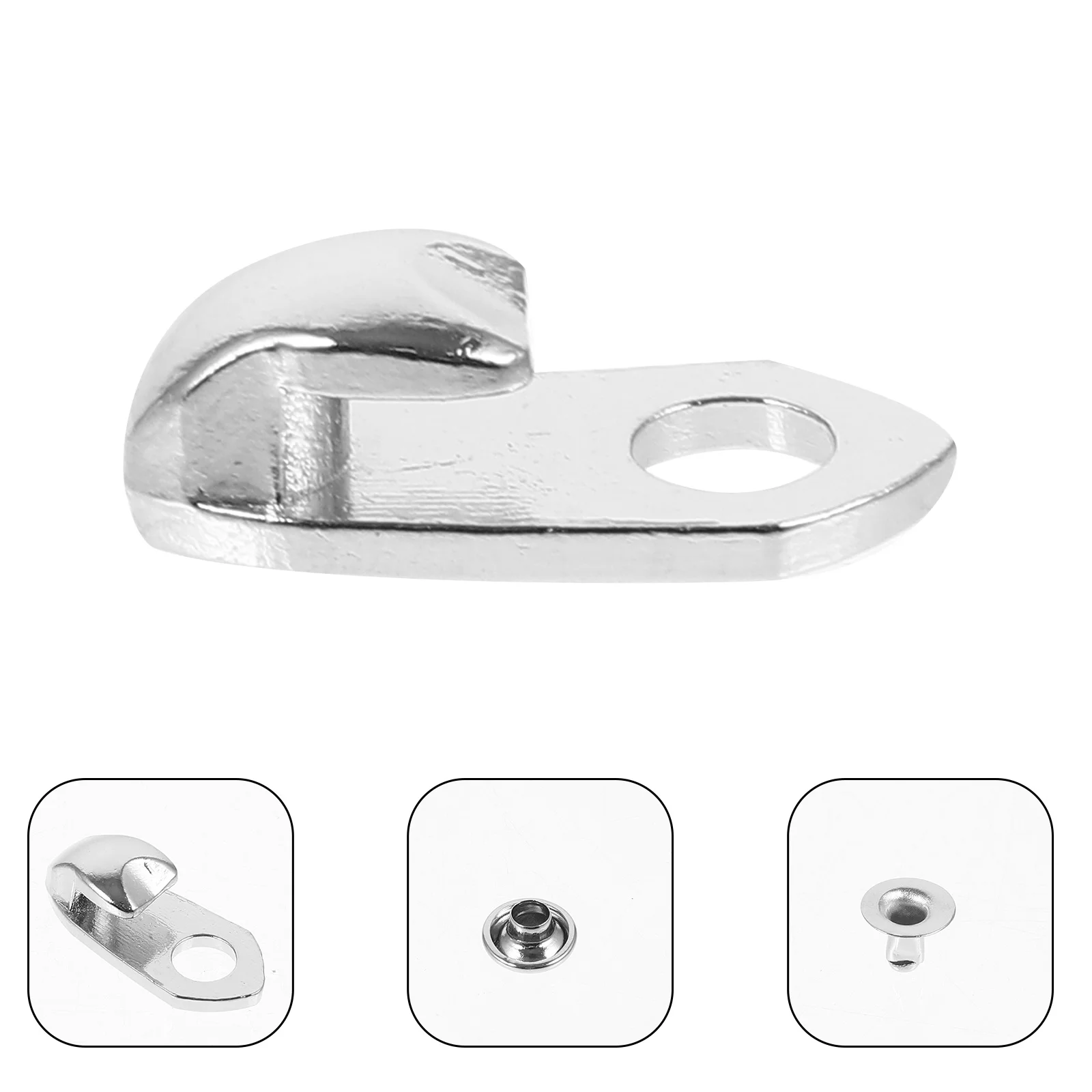 

20 шт., металлические пряжки для шнурков для обуви «сделай сам», ремонт ботинок, замки для шнурков, зажимы, крючки, заклепки, шпильки, аксессуары для альпинистской обуви, здравоохранение